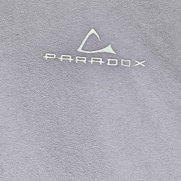 PARADOX 1/4 ZIP LONG SLEEVE PURPLE FLEECE PULLOVER AND PANTS BOTTOM WOMENS LARGE - Picture 3 of 7